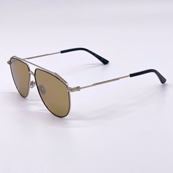 🔥NEW JIMMY CHOO GOLD AVIATORS WOMEN'S - Picture 4 of 8
